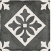 Керамогранит 24416 Art Nouveau Padua Black 20х20