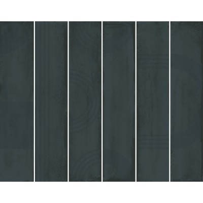 Плитка KMP3STA008RN6X Панно Мажорель зелёный тёмный глянцевый (из 6 частей 6х28,5) 36x28,5x1