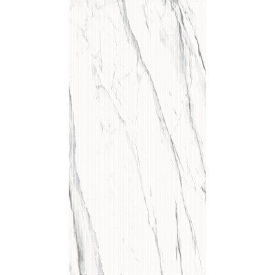 Керамогранит GT120603903MCR2 Lasa Белый карвинг 60x120