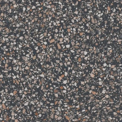 Керамогранит KM6060G0021R Бричиола чёрный матовый обрезной 60x60x0,9