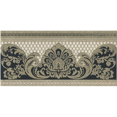 Плитка HGD/B103/11109R Даниэли чёрный обрезной 30х14,5