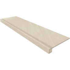 Ступени Комплект Ступень GB01 Gabbro 33x120 неполированная с бортиком + Подступенок 14.5x120