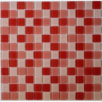 Плитка Декор Апрель бордовый-2 25х50