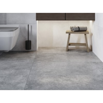 Керамогранит 16667 Ideal серый ректификат 44,8х89,8