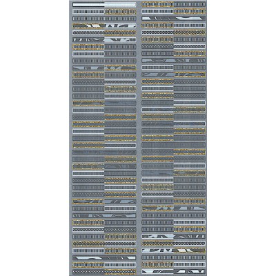 Плитка Декор Aura Atlantic Geometria 31,5x63