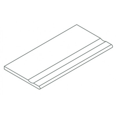 Керамогранит 620090001153 Avantgarde X2 Silver Bordo Svasato Round 30x120