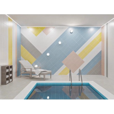 Плитка Палитра Желтый SM 20,1x50,5