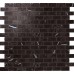 Мозаика AS35 Marvel Nero Marquina Mosaico Lappato Burattato 29.8x29.8