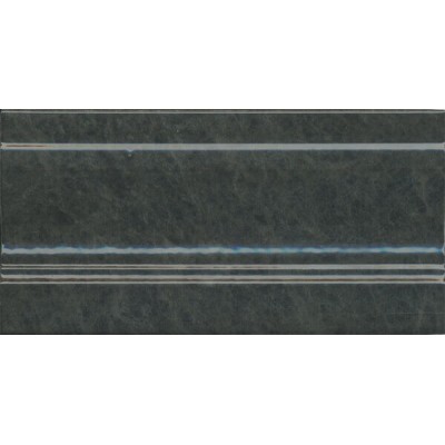 Плитка FMD027 Плинтус Стемма зеленый темный 20*10