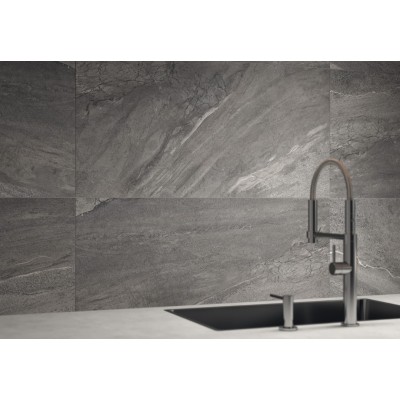 Керамогранит 17641 Elemento серый рельеф ректификат 60x120