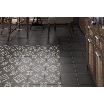 Керамогранит 24416 Art Nouveau Padua Black 20х20