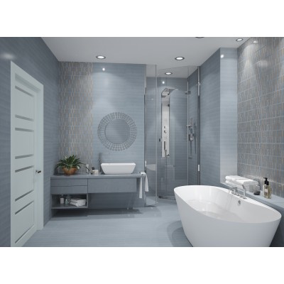 Плитка Декор Aura Atlantic Geometria 31,5x63