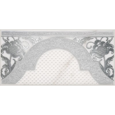 Плитка HGD/A266/16071 Фрагонар белый декор 7.4*15