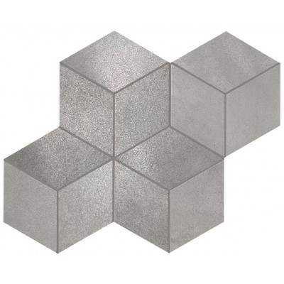Мозаика A0UL Blaze Aluminium Mosaico Esagono Lapp 30x35
