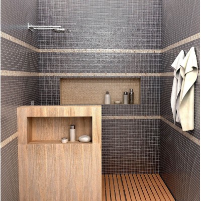 Плитка 20010 Темари желто-красный светлый 29.8x29.8