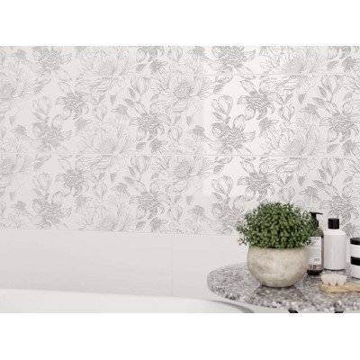 Плитка 010100001311 Blum white 02 250х600