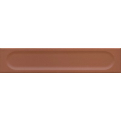 Плитка KM26371 Медина 2 оранжевый матовый структура 6x28,5x1