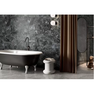 Керамогранит K948087LPR01VTER MarbleS Бреча Черный Лаппато R9 8мм 60x120