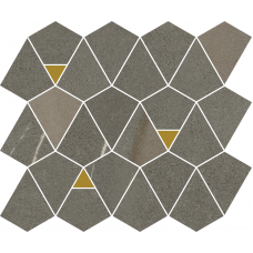 Мозаика 600110000946 Metropolis Arcadia Mosaico Vertex 6mm 25.8x30