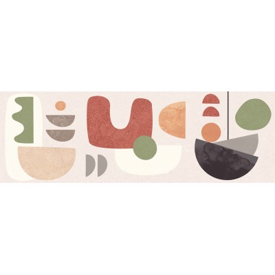 Плитка Wabi-Sabi multi многоцветный 01 30х90