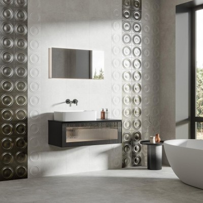 Керамогранит KM6060G0721R Арль серый матовый обрезной 60x60x0,9