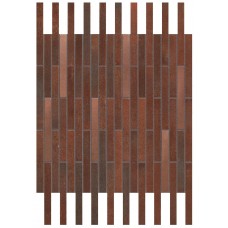 Мозаика A0UV Blaze Corten Mosaico Twin 36.1x29.4