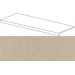 Ступени 620070001080 Sand Scalino Frontale Lap 33x120