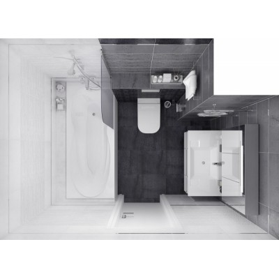 Плитка 34009 Metallica светлый 25х50