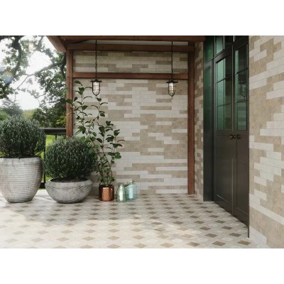 Плитка 26312 Брюссель бежевый светлый матовый 6x28.5