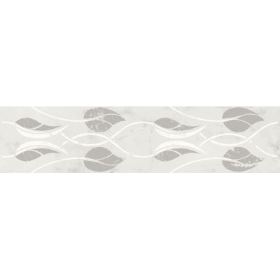 Плитка KMB3STA002BR Бордюр Тубкаль белый глянцевый обрезной 30x7,2x0,9