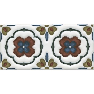 Плитка STG/B617/16000 Клемансо орнамент 7.4*15