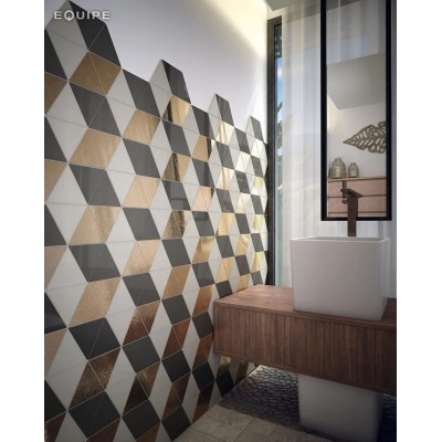 Плитка 21912 Hexagon Scale Light Grey 10,7x12,4