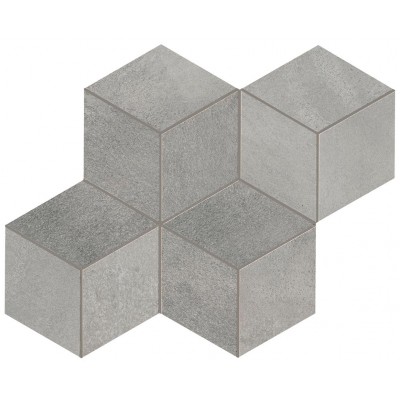 Мозаика A0UL Blaze Aluminium Mosaico Esagono Lapp 30x35