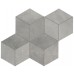 Мозаика A0UL Blaze Aluminium Mosaico Esagono Lapp 30x35