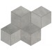 Мозаика A0UL Blaze Aluminium Mosaico Esagono Lapp 30x35
