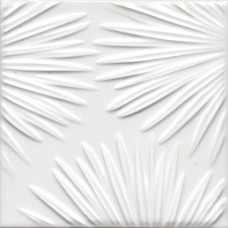 Плитка KMD2SFE001BN Декор Агдаль 4 белый матовый структура 15x15x0,9