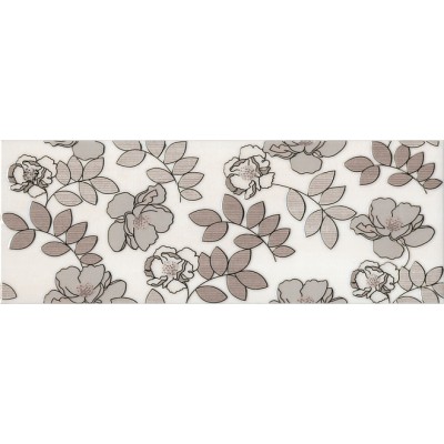 Плитка STG/A182/15010 Ньюпорт Цветы коричневый 15*40