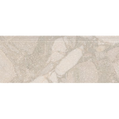 Плитка KML2FMF001BR Плинтус Рабат Стоун бежевый матовый обрезной 30x12x1,3