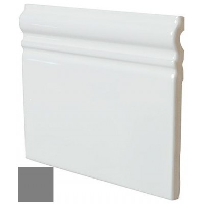 Плитка 21019 Skirting Gris Oscuro Brillo 15x15