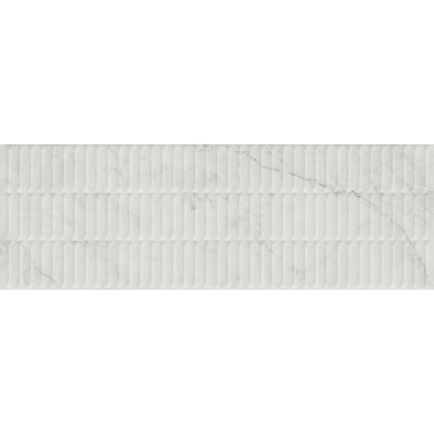 Плитка KM3090B0160R Тубкаль белый глянцевый структура обрезной 30x89,5x1,05