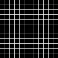 Мозаика 20071N Темари черный матовый 29.8х29.8