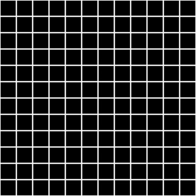 Мозаика 20071N Темари черный матовый 29.8х29.8