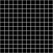 Мозаика 20071N Темари черный матовый 29.8х29.8