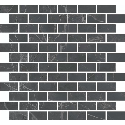 Мозаика MM13106T Декор Буонарроти серый темный мозаичный матовый 32x30x0,9