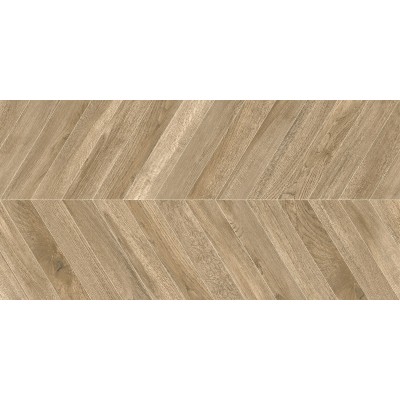 Керамогранит D120251M Walnut Chevron Light матовый карвинг 600x1200x9.5