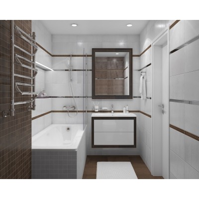 Плитка 34009 Metallica светлый 25х50