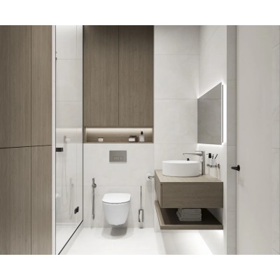 Керамогранит LP6012G0241R Berna Crema кремовый матовый 59,5х119,1