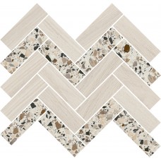 Мозаика T042/SG5113 Монтиони мозаичный миндальный 34x35,5