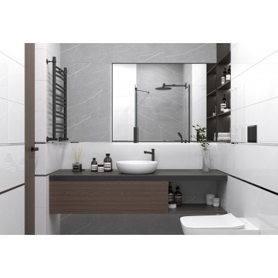 Плитка 18-03-06-3618 Rubio Декор светло-серый 30х60