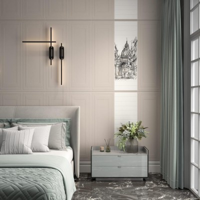 Плитка OS/A363/48018R Декор Беллони белый матовый структура обрезной 40x80x1